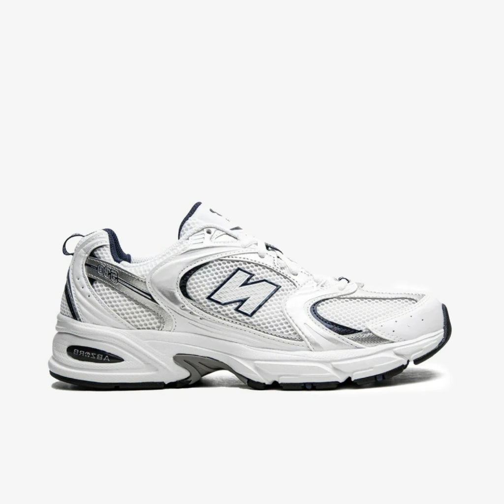 New Balance 530 White Silver Navy