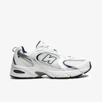 New Balance 530 White Silver Navy