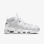 Nike Air More Uptempo Low White and Midnight Navy