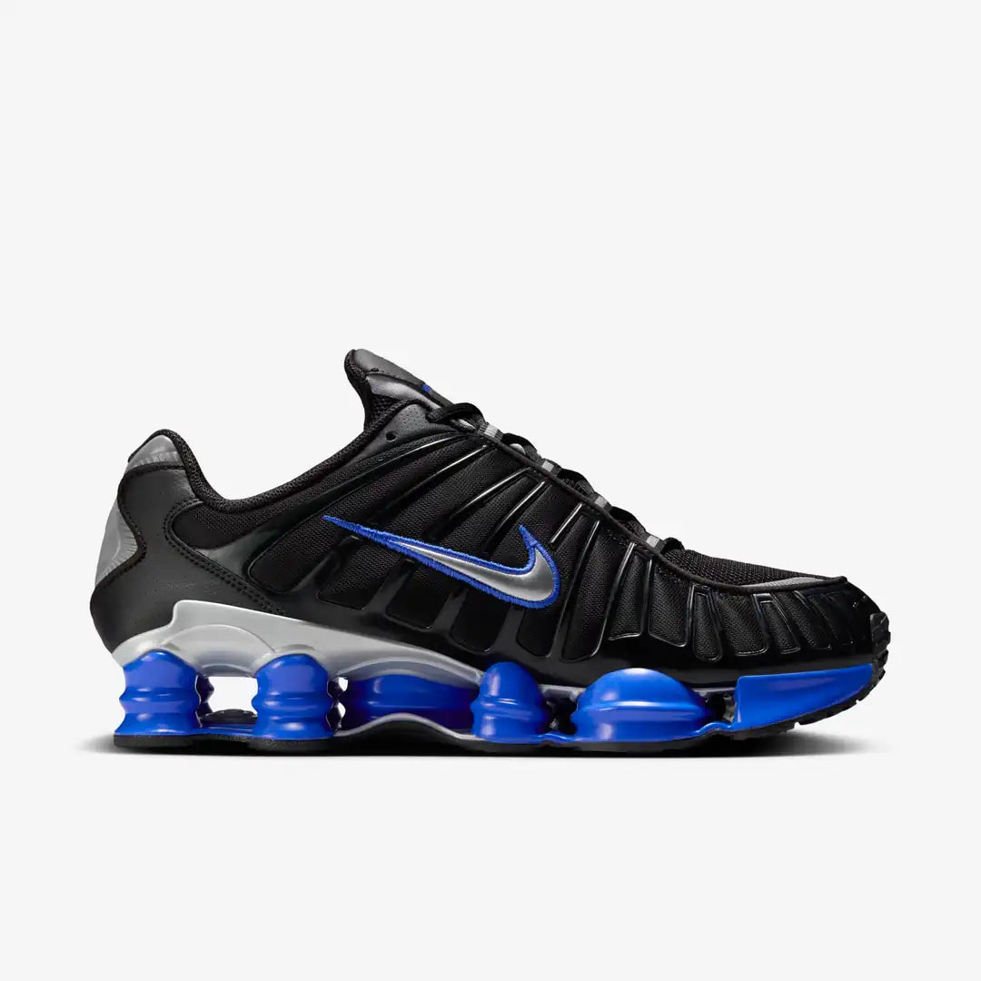Nike Shox TL Black Racer Blue Metallic Silver