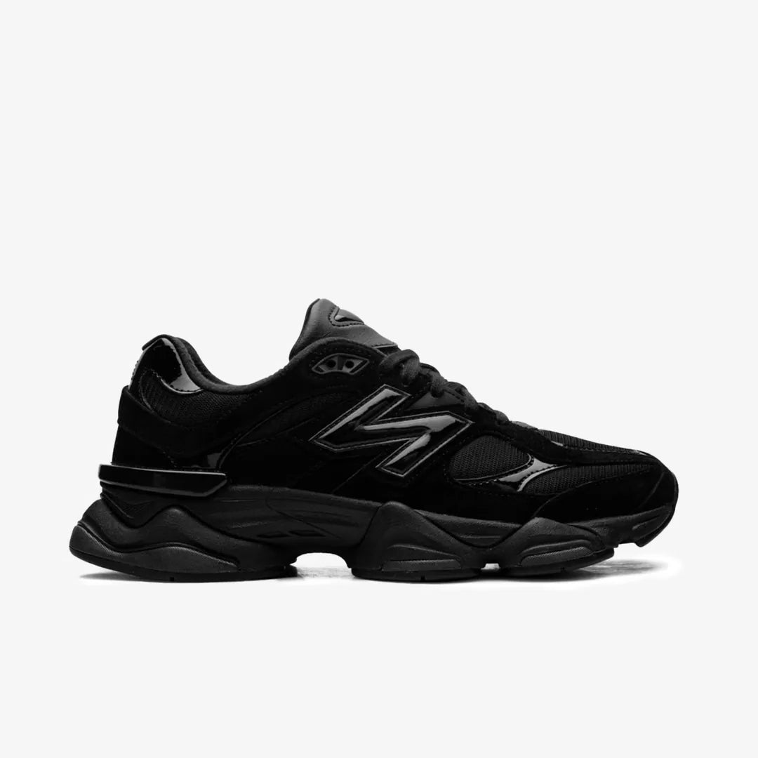 New Balance 9060 Triple Black Patent