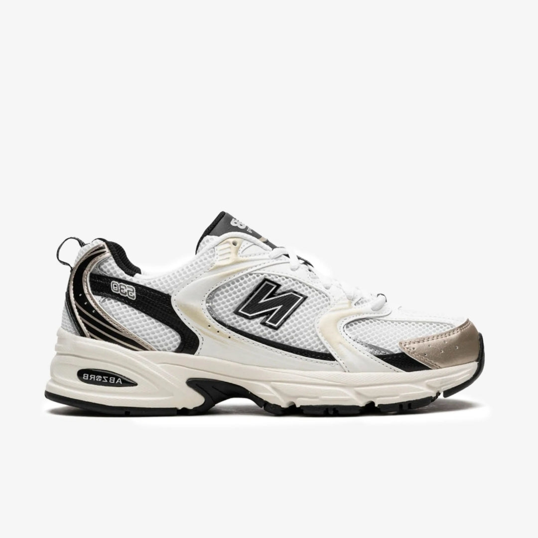 New Balance 530 White Light Gold Metallic
