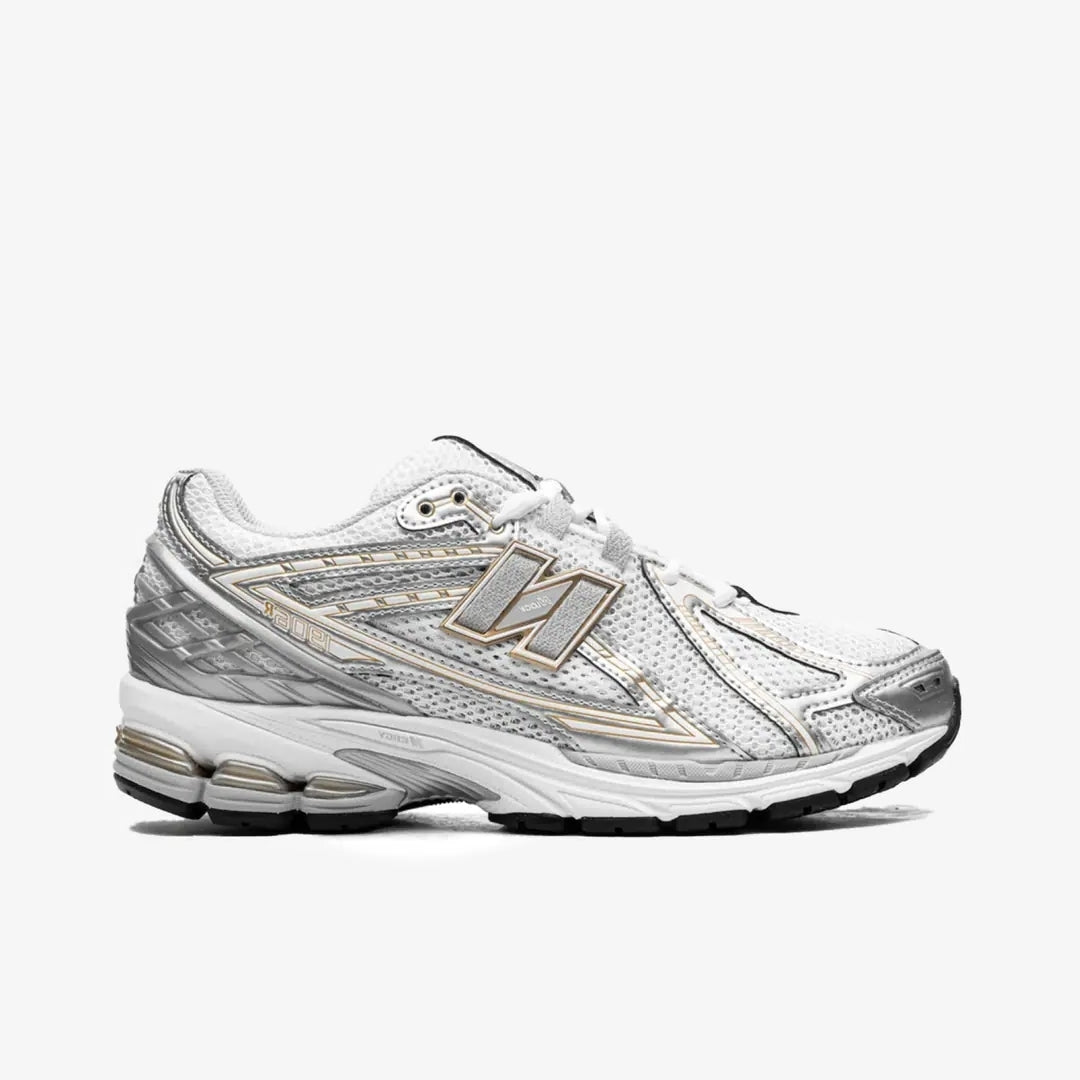 New Balance 1906 White Rain Cloud Silver Metallic