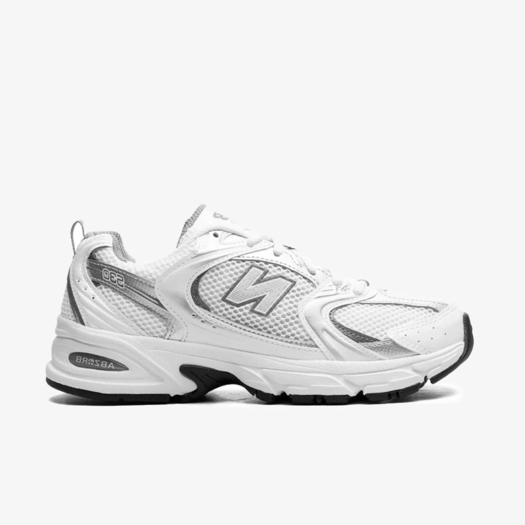 New Balance 530 White Silver Metallic