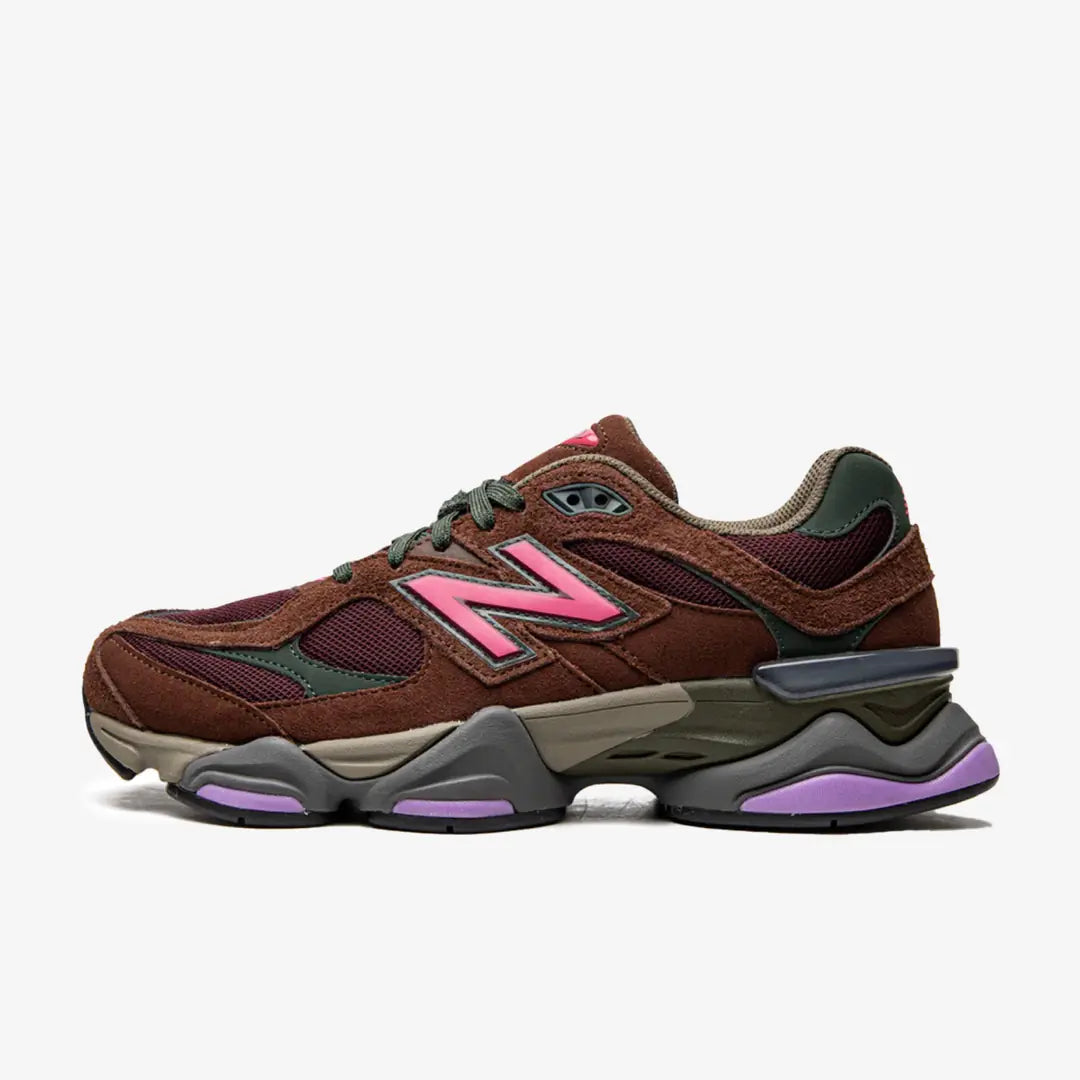 New Balance 9060 Rich Oak Burgundy