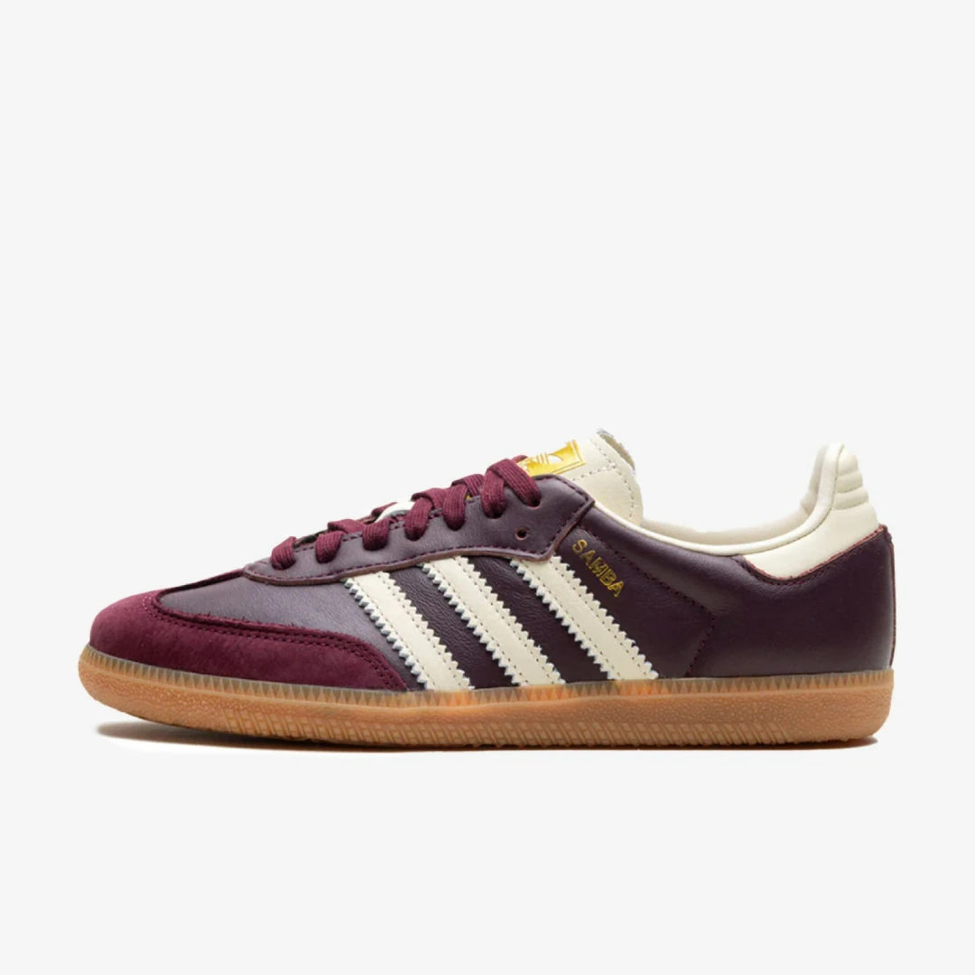 Adidas Samba Og Maroon Cream White