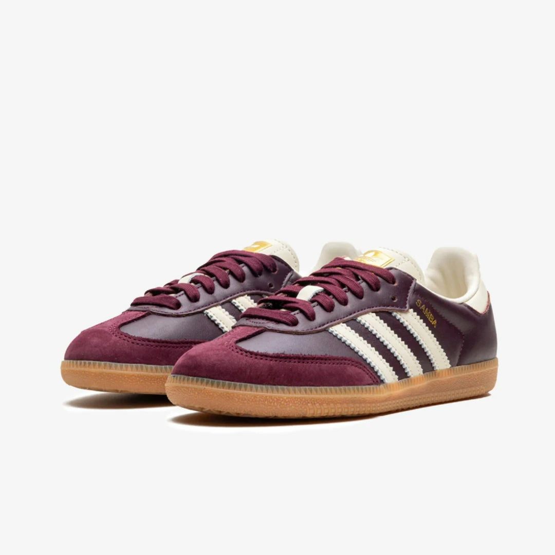Adidas Samba Og Maroon Cream White