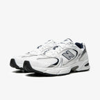 New Balance 530 White Silver Navy