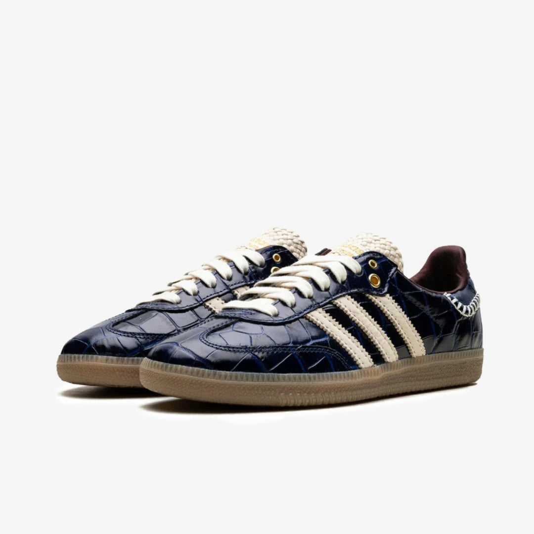 Adidas Samba Og Wales Bonner Navy Croc