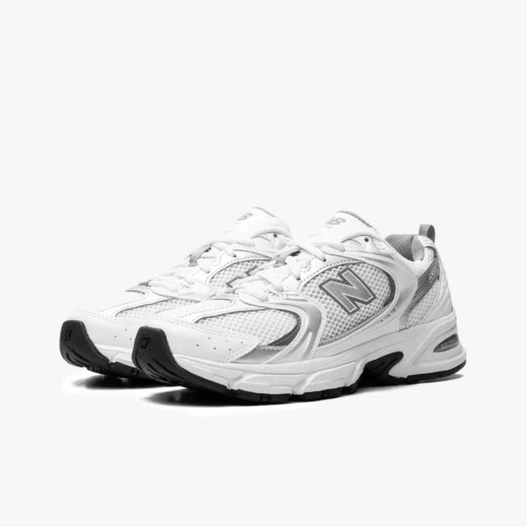 New Balance 530 White Silver Metallic