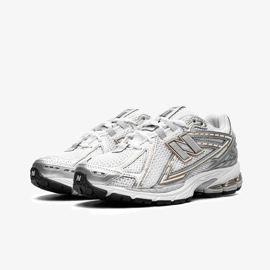 New Balance 1906 White Rain Cloud Silver Metallic
