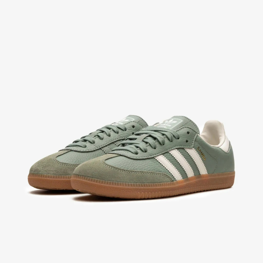 Adidas Samba Og Silver Green