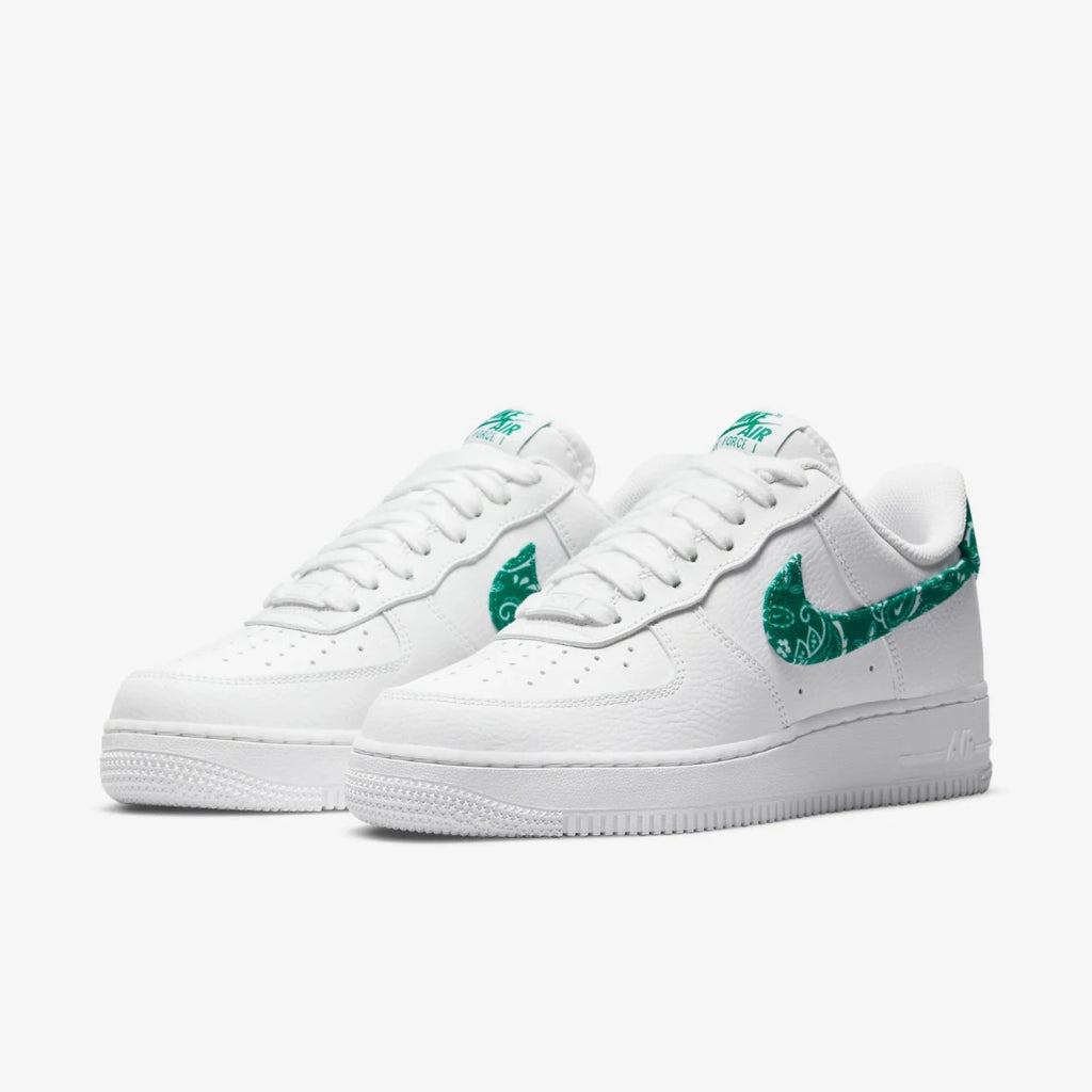 Nike Air Force 1 Green Paisley