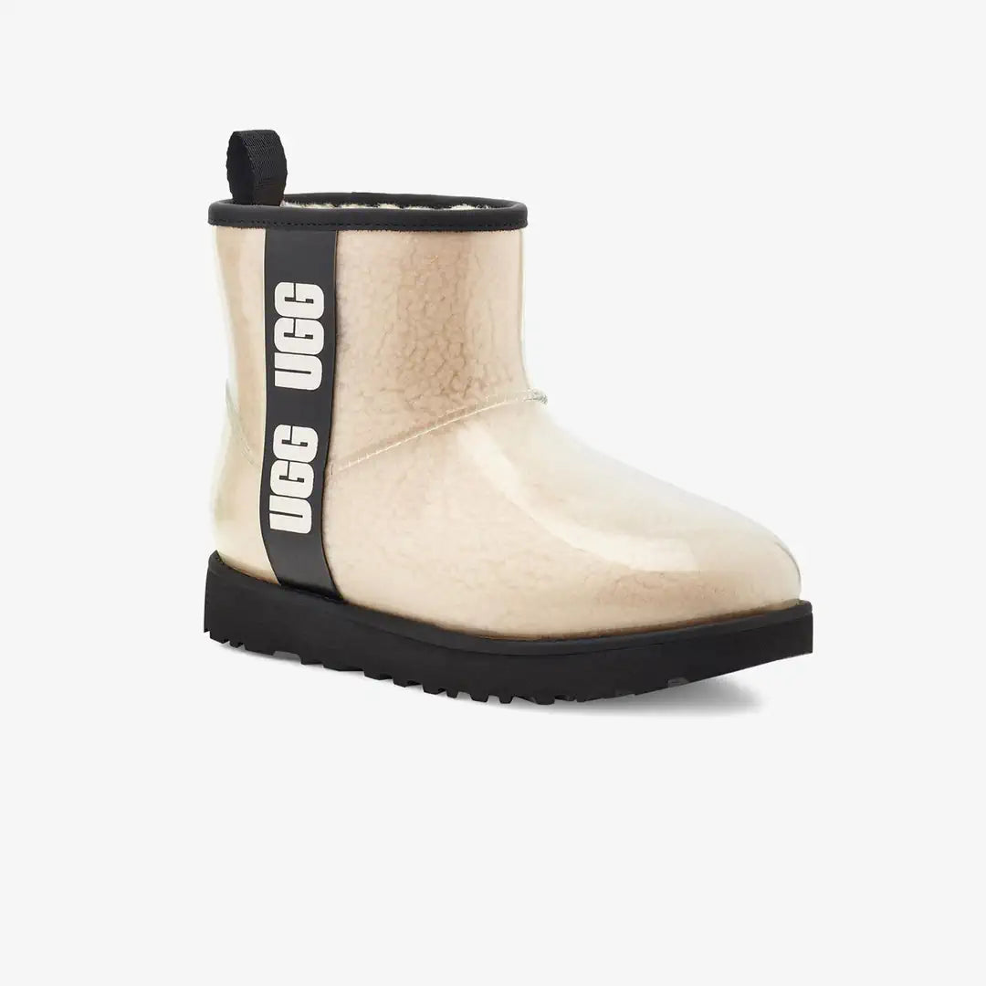 UGG Classic Clear Waterproof Mini Krem Bot