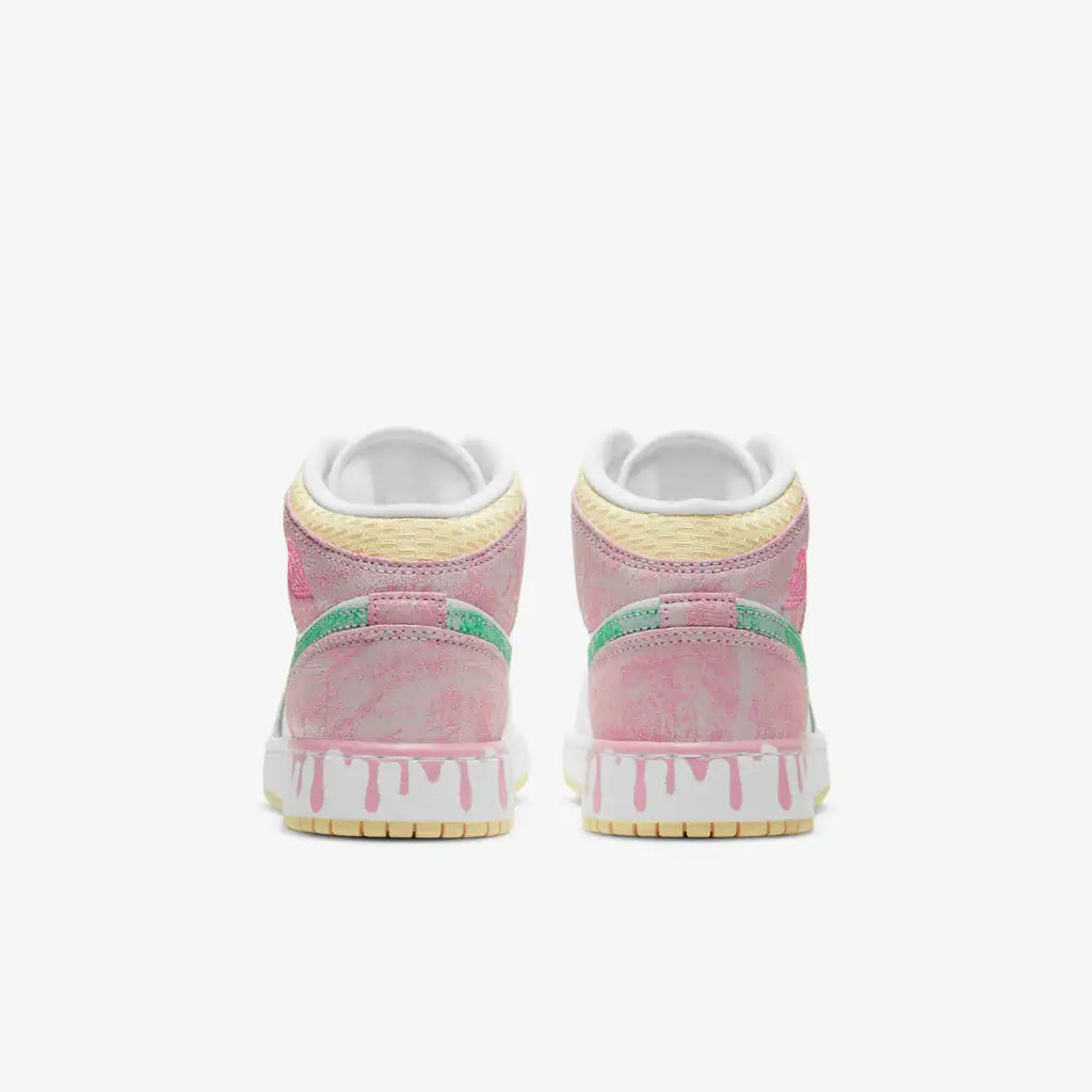 Nike Air Jordan 1 Mid SE Ice Cream Paint Drip