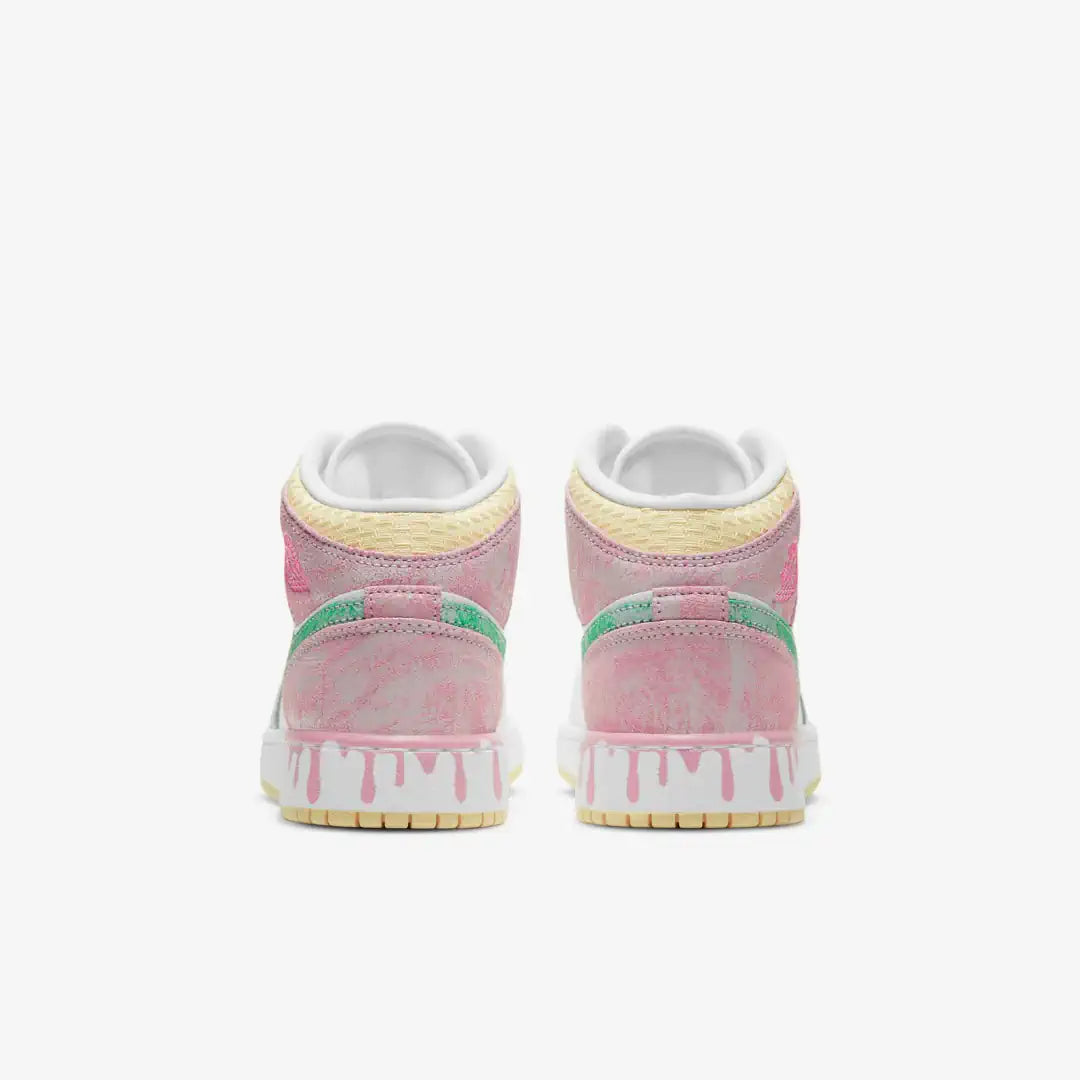 Nike Air Jordan 1 Mid SE Ice Cream Paint Drip