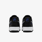 Nike Air Force 1 07 Triple Swoosh Black Grey Racer Blue