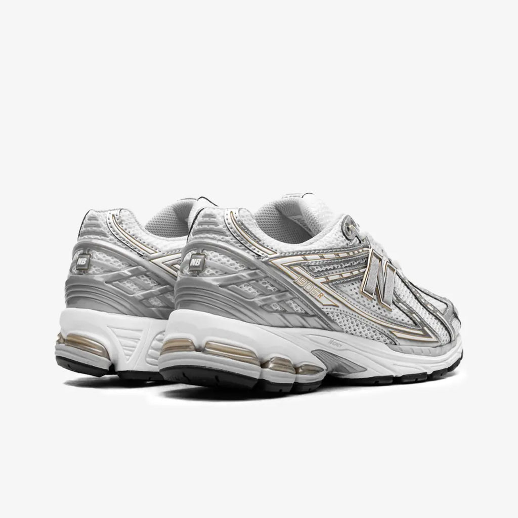 New Balance 1906 White Rain Cloud Silver Metallic