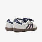 Adidas Samba Og Crystal White Dark Blue