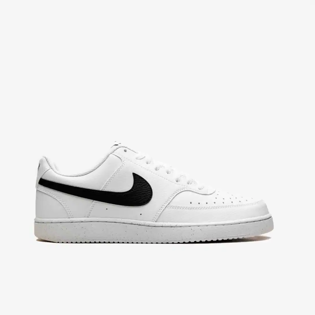 Nike Court Vision Low Next Nature White Black