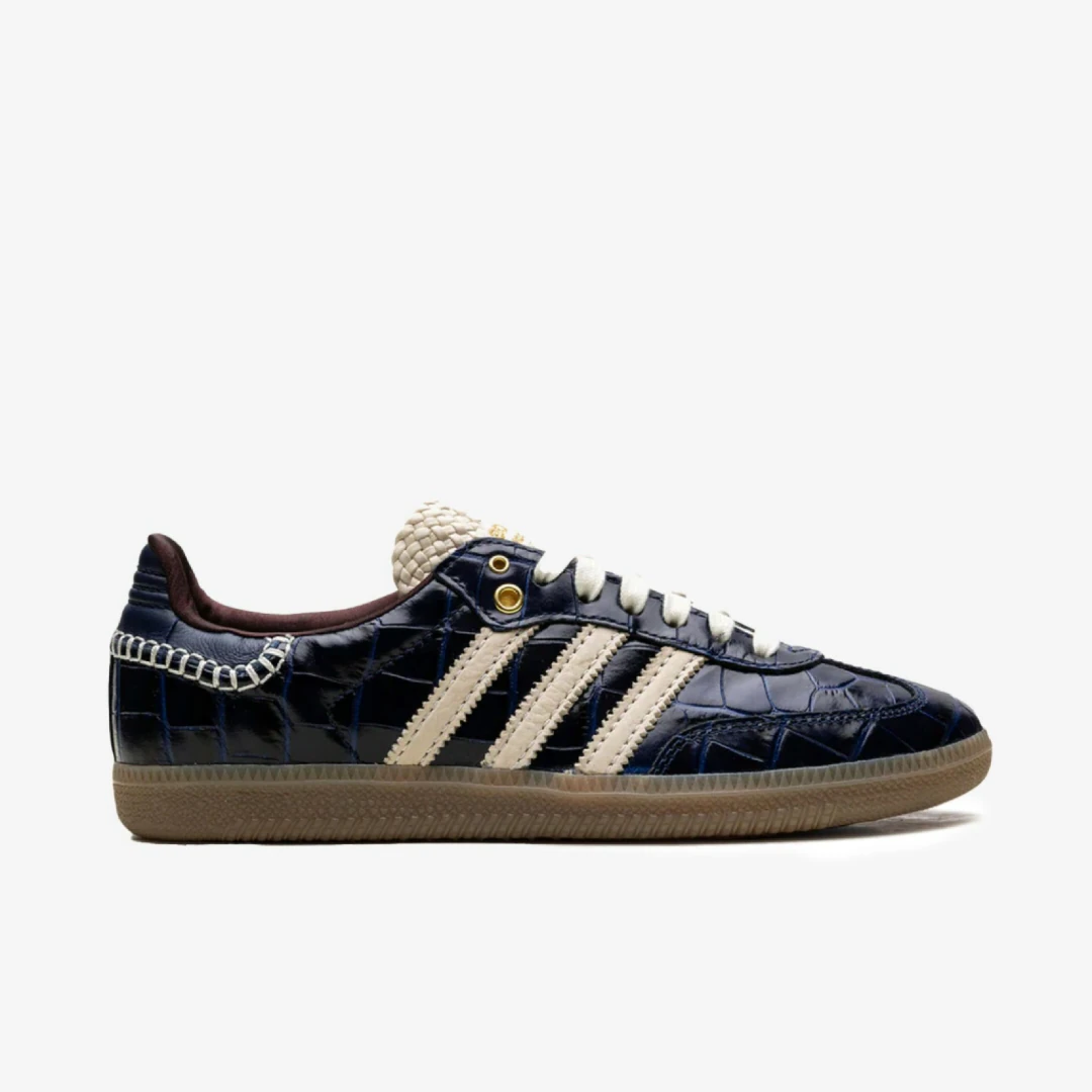 Adidas Samba Og Wales Bonner Navy Croc