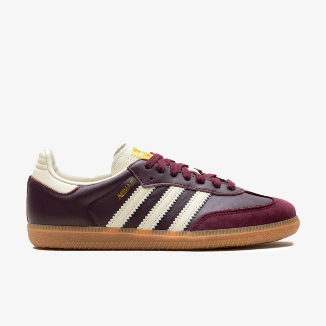 Adidas Samba Og Maroon Cream White